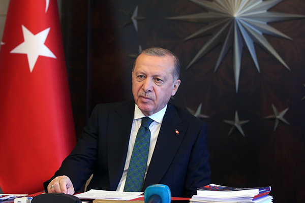 Cumhurbaşkanı Erdoğan'dan Hüseyin Murat Uysal için başsağlığı mesajı