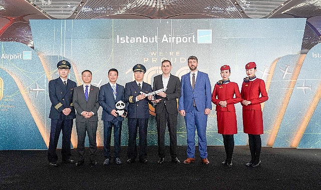 İGA İstanbul Havalimanı'na “Cumhuriyet'in 100. Yılında 100 Hava Yolu"