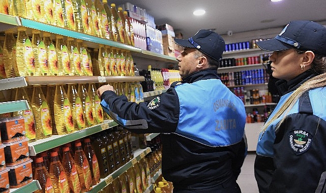 Osmangazi'de etiketler gözetim altında