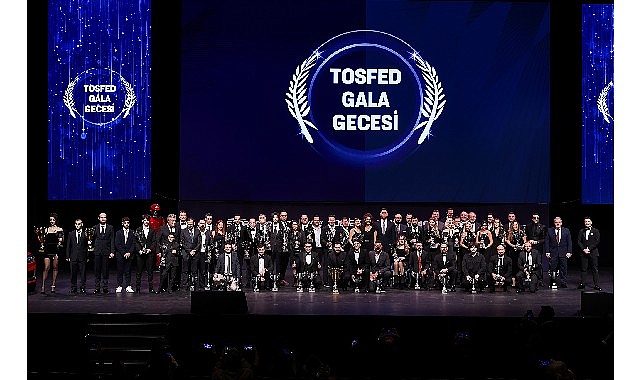 2023 TOSFED Gala Gecesi Zorlu PSM'de Yapıldı