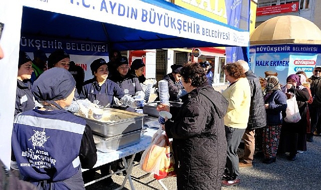 Aydın Büyükşehir Belediyesi'nden regaib kandili hayrı