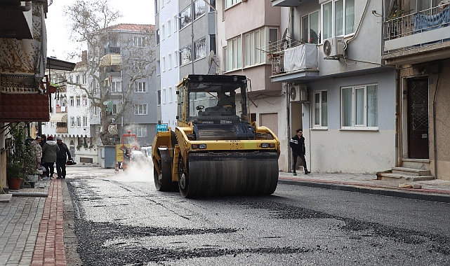 Gemlik Belediyesi'nden Alemdar Caddesi'ne estetik dokunuş