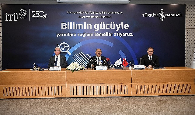 İş Bankası ve İTÜ'den deprem araştırma merkezi