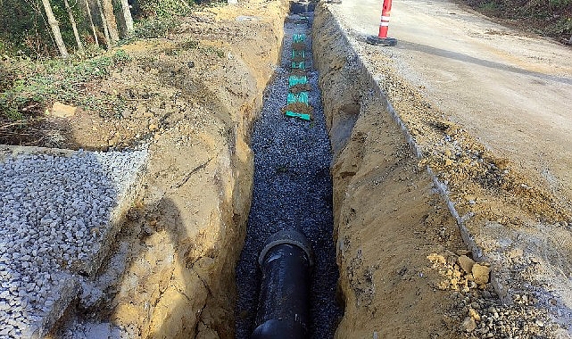 İSU'dan Ulaşlı ve Pazarköy Mahalleleri'ne yeni altyapı hatları