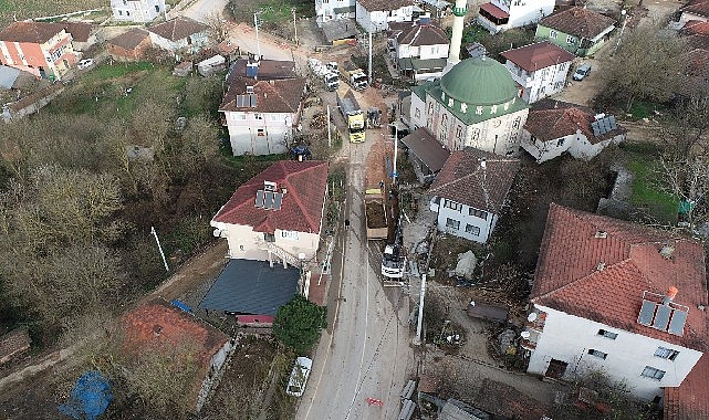 Körfez karayakuplu mahallesi'ne yeni içme suyu ve kanal hattı