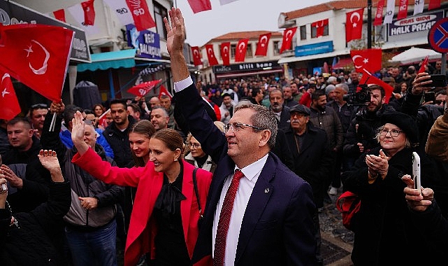 Mesut Ergin, “Ayvalık için ileri daima ileri gideceğiz