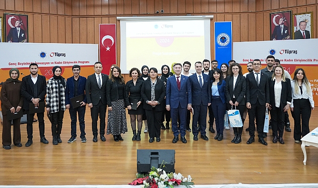 Tüpraş'ın Batman Üniversitesi iş birliğiyle yürüttüğü 'Genç Beyinlerde İnovasyon ve Kadın Girişimcilik Programı' ilk mezunlarını verdi