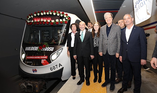 Başkan Engin'den Narlıdere Metrosu Teşekkürü