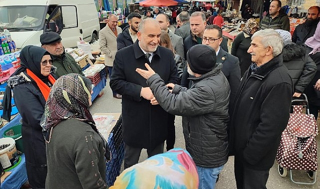 Başkan Sandıkçı'ya Vatandaşlardan Sevgi Seli