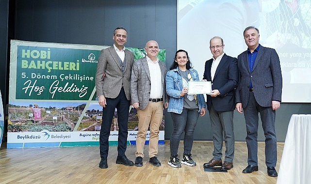 Beylikdüzü Hobi Bahçeleri'nde 5. Dönem Kura Heyecanı