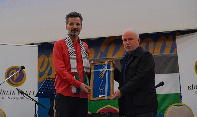 Birlik Vakfı Konya şubesi '' ORTAK DAVAMIZ FİLİSTİN '' konulu faaliyetlerine bir yenisini daha ekledi