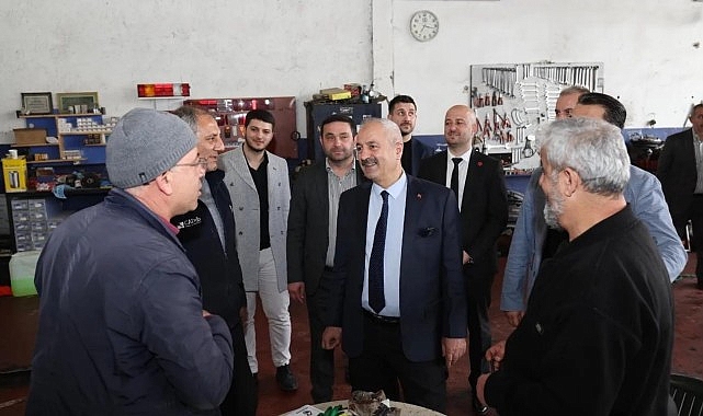 Cumhur İttifakı Başkan Adayı Büyükgöz Kocabeton Sanayi'de