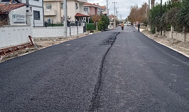Dalaman'da Sıcak Asfalt Çalışması Tamamlandı