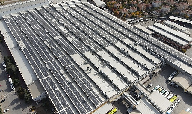 MAN Türkiye, fabrikasında kullandığı elektriğin %45'ini güneşten alacak