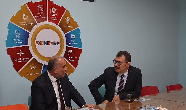 TÜBİTAK Başkanı Prof. Dr. Hasan Mandal Canik Özdemir Bayraktar Keşif Kampüsü'nde