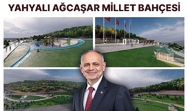 Yahyalı Belediye Başkanı Esat Öztürk, şehirleşme yolunda ilçeye değer katacak yeni projelerini açıkladı; Ağcaşar Millet Bahçesi