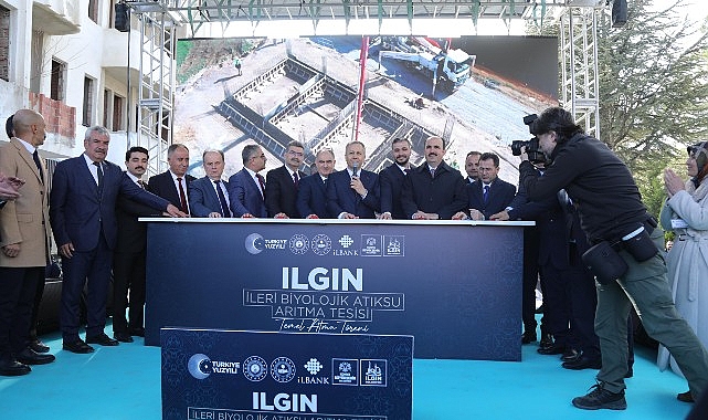 Bakan Yerlikaya Konya Büyükşehir'in Ilgın'a Kazandıracağı İleri Biyolojik Atık Su Arıtma Tesisinin Temelini Attı
