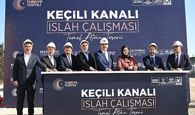 Başkan Altay 240 Milyon Lira Maliyetle Hayata Geçecek Keçili Kanalı Islah Çalışması'nın Temelini Attı
