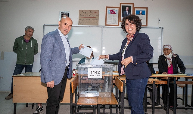 Başkan Soyer'den sandık mesajı: “Bugün demokrasi günü"