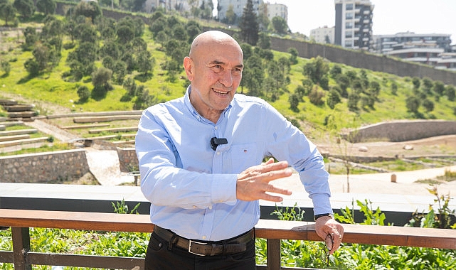 Başkan Soyer son mesai gününde Portakal Vadisi'ni ziyaret etti