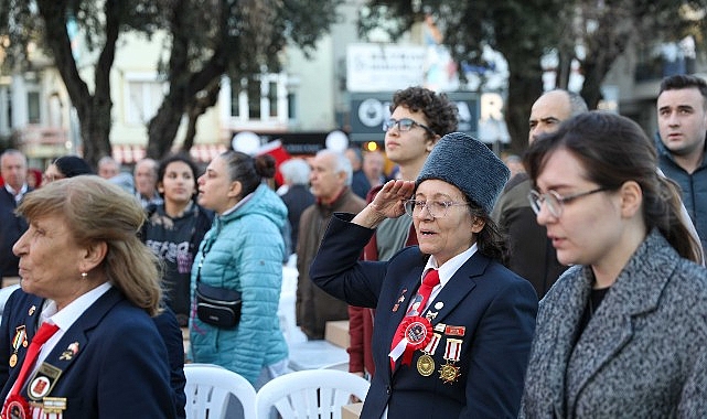 Buca'daki iftarda Çanakkale şehitleri unutulmadı