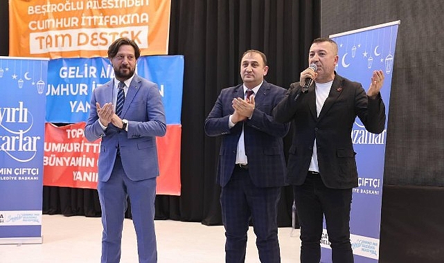 Çayırova'da Cumhur İttifakı'na destek artıyor