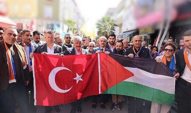 Çiftçi'ye Fatih Caddesi'nde yoğun destek