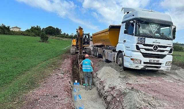 Kandıra'da Dört Bir Koldan Altyapı Çalışmaları Yapılıyor