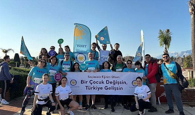 Runtalya Maratonu kapsamında başlatılan kampanyayla TEGV'de 415 çocuğa nitelikli eğitim desteği sağlandı