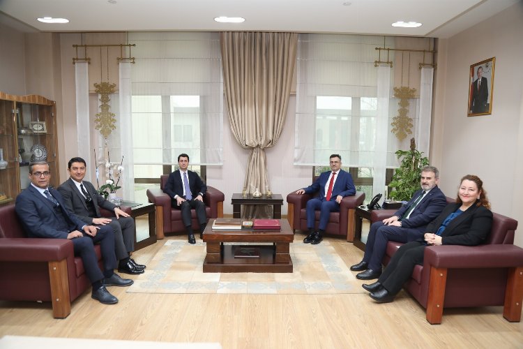 Sanayi ve Teknoloji Bakanlığı yöneticileri Bursateknopark’ta