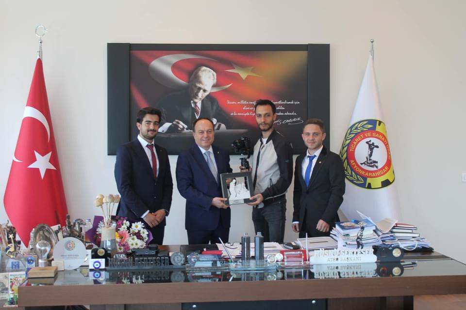 AKÜ Afyon Meslek Yüksek Okulu Pazarlama bölümü öğrencilerinden Serteser’e ziyaret