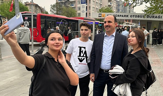 Başkan Altay Kültürpark'ta Vatandaşlarla Buluştu