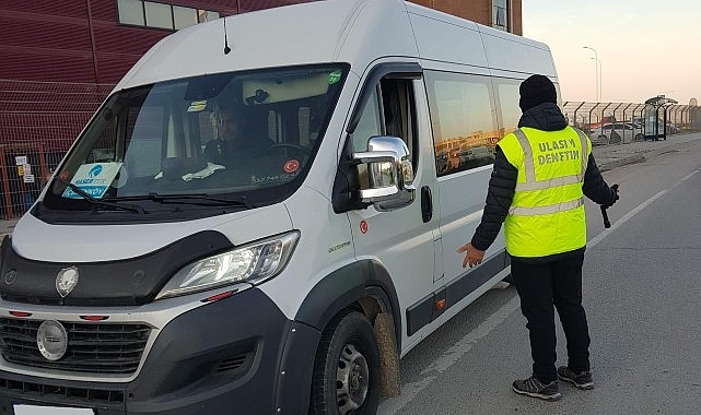 Büyükşehir'den korsan servis denetimi