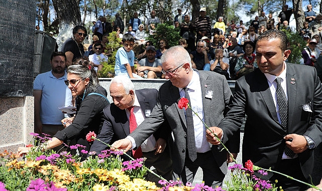 Edremit Belediyesi Ali Ekber Çiçek'i andı