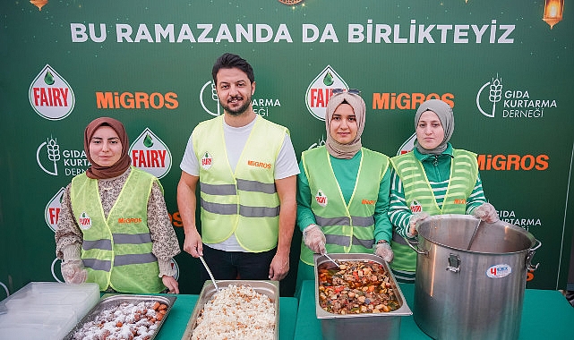 Fairy ve Migros, Gıda Kurtarma Derneği Desteğiyle 50 Bin Öğün Gıdayı Hatay'daki Depremzedelere Ulaştırdı