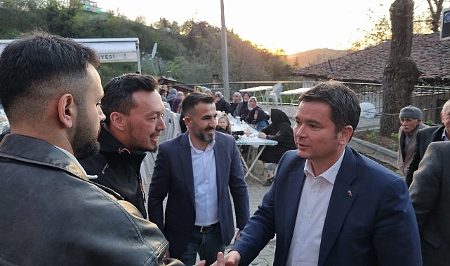 Gökçeören, Başkan Aydın'ı bağrına bastı