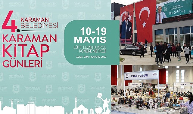 Karaman Belediyesi'nin geleneksel hale getirdiği Kitap Günleri başlıyor