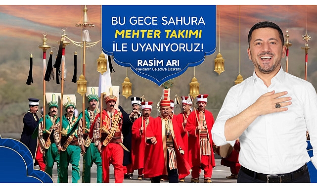 Rasim Arı'dan Nevşehirlilere Mehter Sürprizi