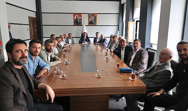 STK'lardan Başkan Arı'ya “Hayırlı Olsun" Ziyareti