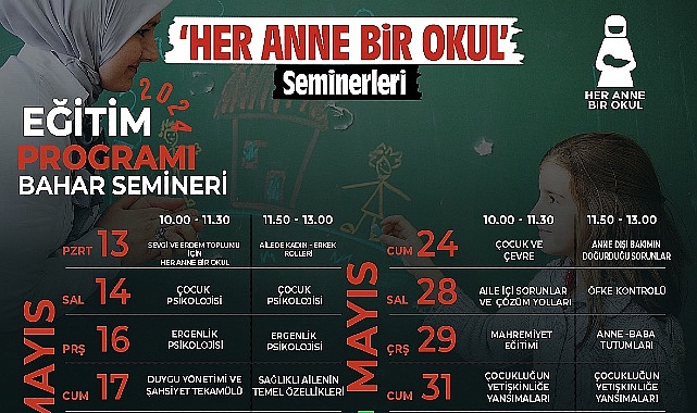 Canik'te Annelere Özel Seminer