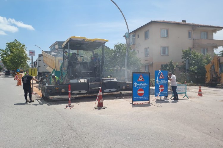 Derince Ertuğrul Gazi Bulvarına üstyapı