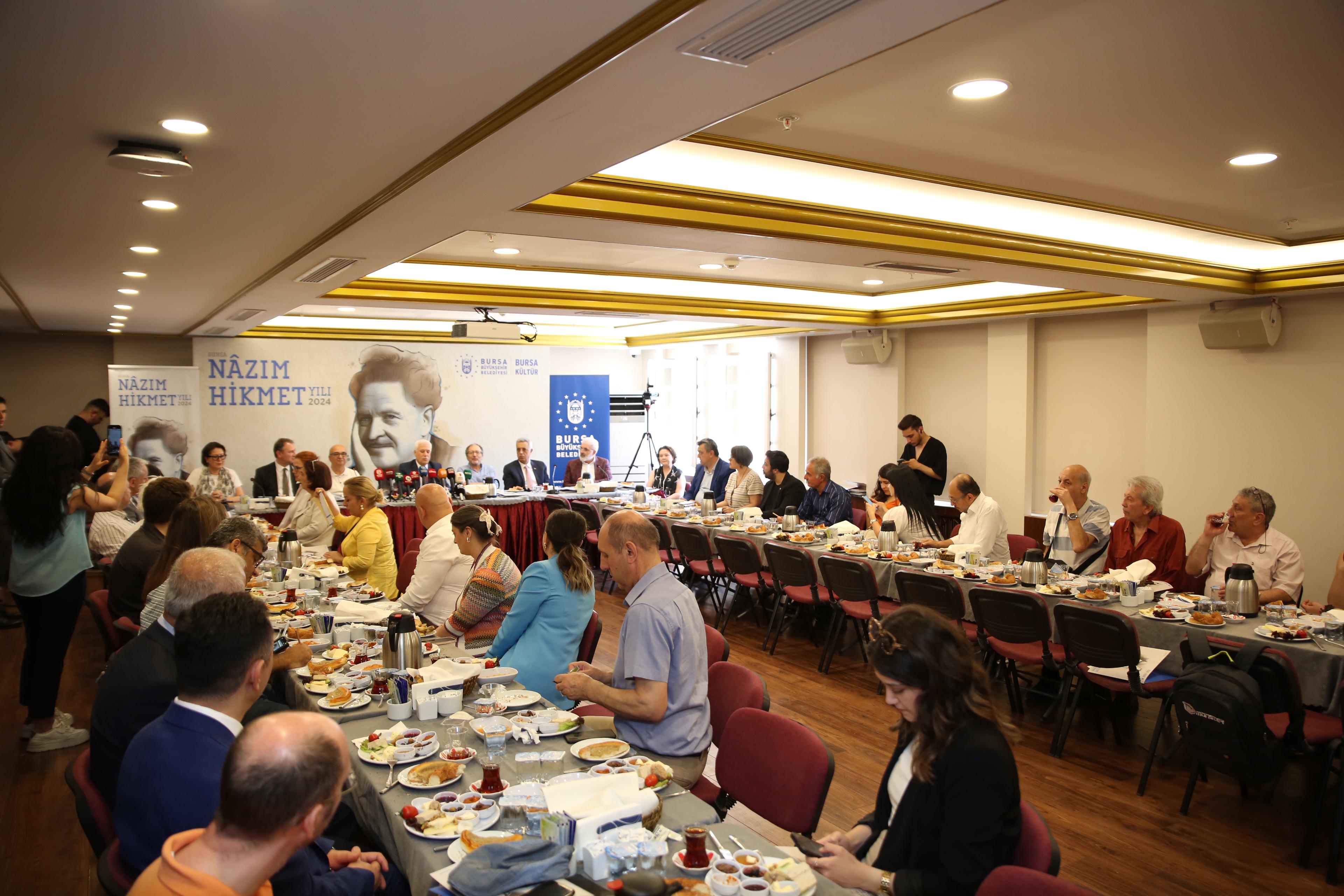 Bursa'da ''Bursa Nazım Hikmet Yılı'' ilan edildi