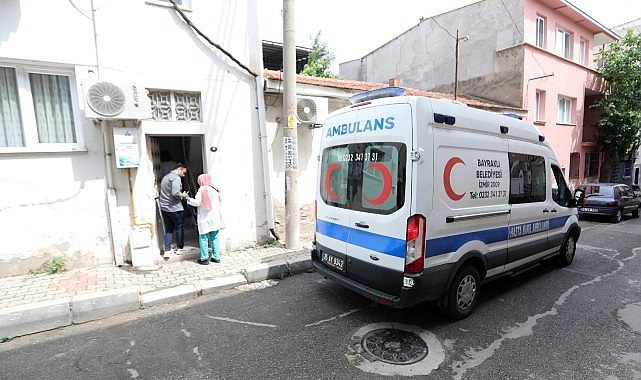 Bayraklı'da evde bakım hizmeti başladı