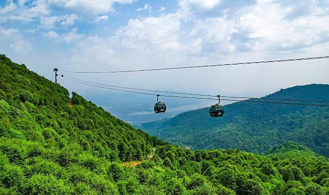 Büyükşehir'den karne alanlara teleferik müjdesi