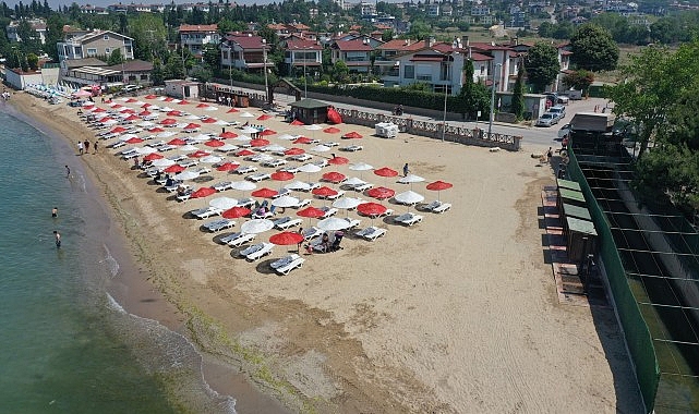 Kocaeli'nin eşsiz güzellikteki plajları yaza hazır