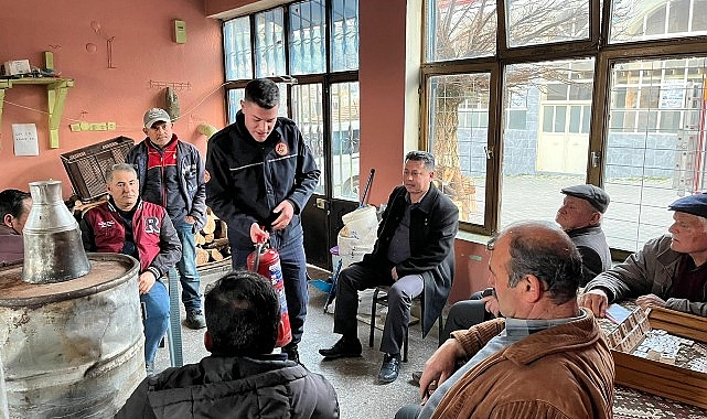 Muğla Büyükşehir'den Kırsal Mahallelerde Yangın Eğitimi