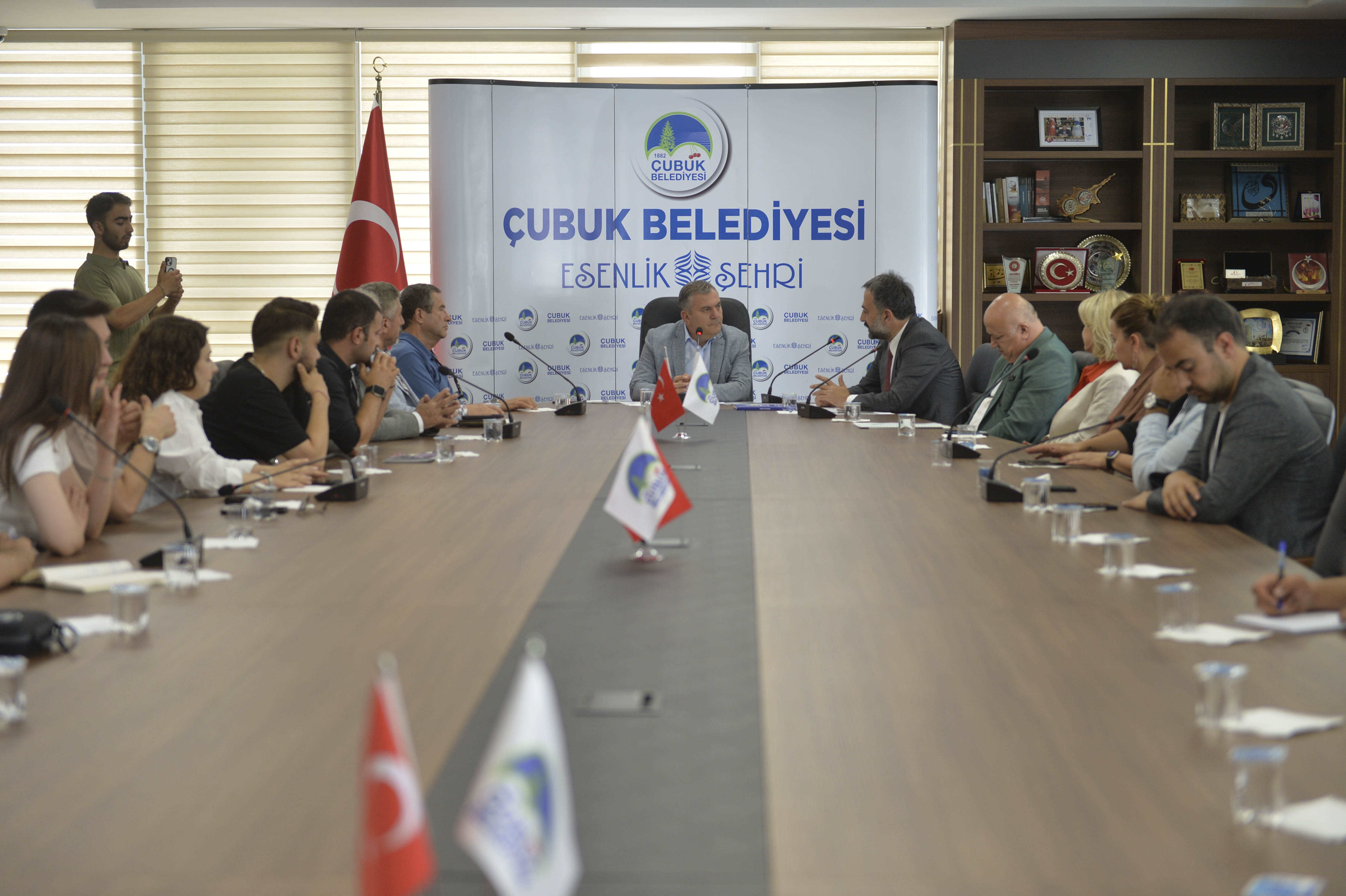 AKK'den Çubuk Belediye'sine ziyaret