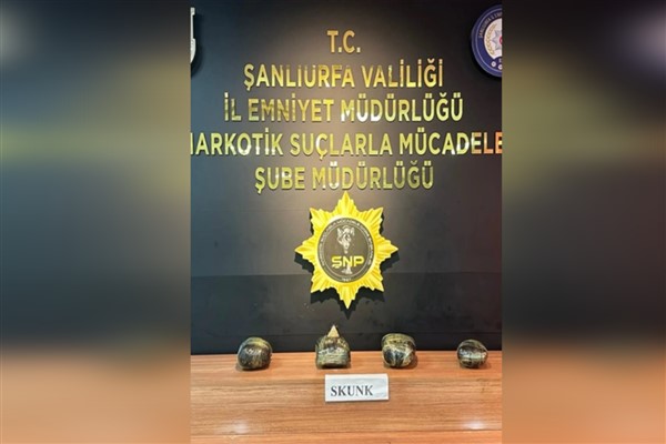 Şanlıurfa'da uyuşturucu operasyonu
