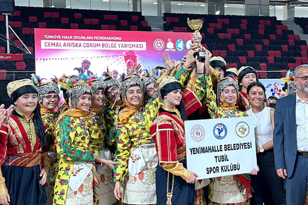 TUBİL Halk Dansları Topluluğu, Çorum'da bölge birincisi oldu