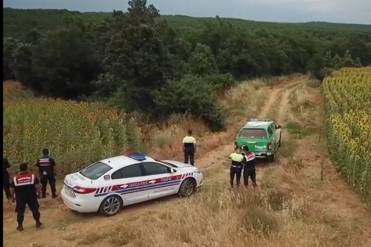 Edirne Keşan'da Ormanları Drone İle Denetliyor